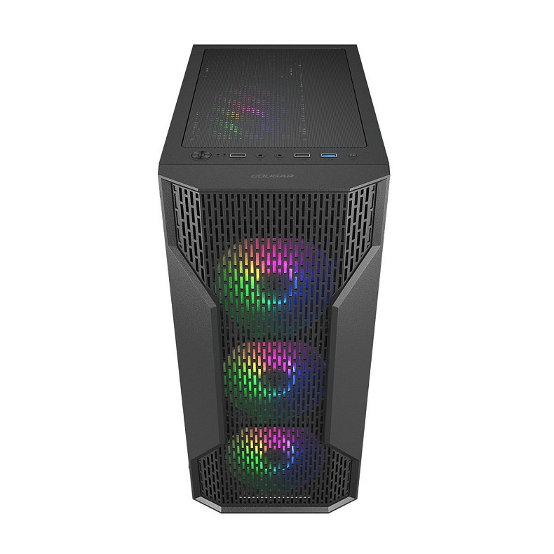 Корпус Cougar MX110 RGB Black без БП