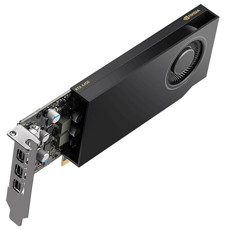 Відеокарта PNY RTX A400 4GB 64B (VCNRTXA400-SB)