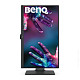 TFT 27" BenQ PD2705Q, IPS, QHD, HDMI, DP, USB-C, колонки, серый