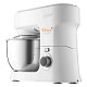 Кухонная машина Sencor 1000Вт, чаша-металл, корпус-пластик, насадок-12, белый