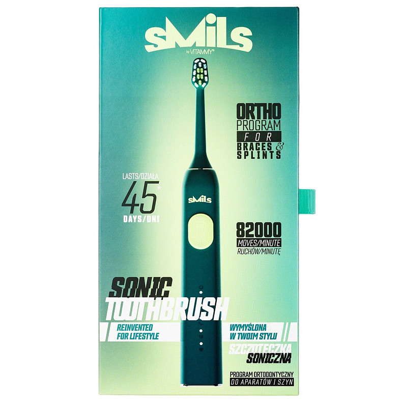 Електрична зубна щітка Vitammy SMILS Deep Water