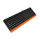 Клавіатура A4Tech FK10 Black/Orange USB