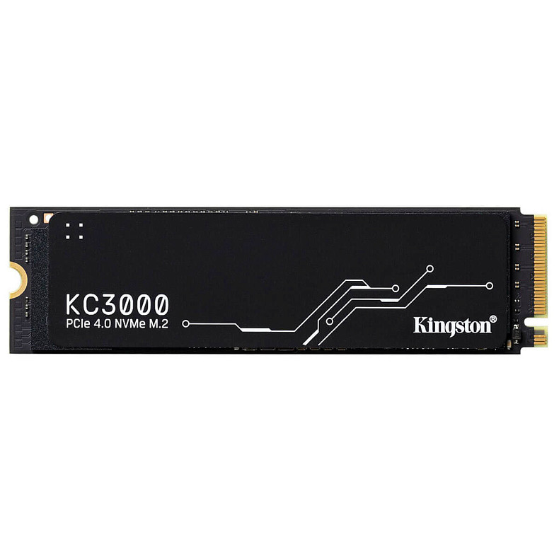 SSD диск Kingston 512GB KC3000 M.2 2280 PCIe 4.0 x4 NVMe 3D TLC (SKC3000S/512G)