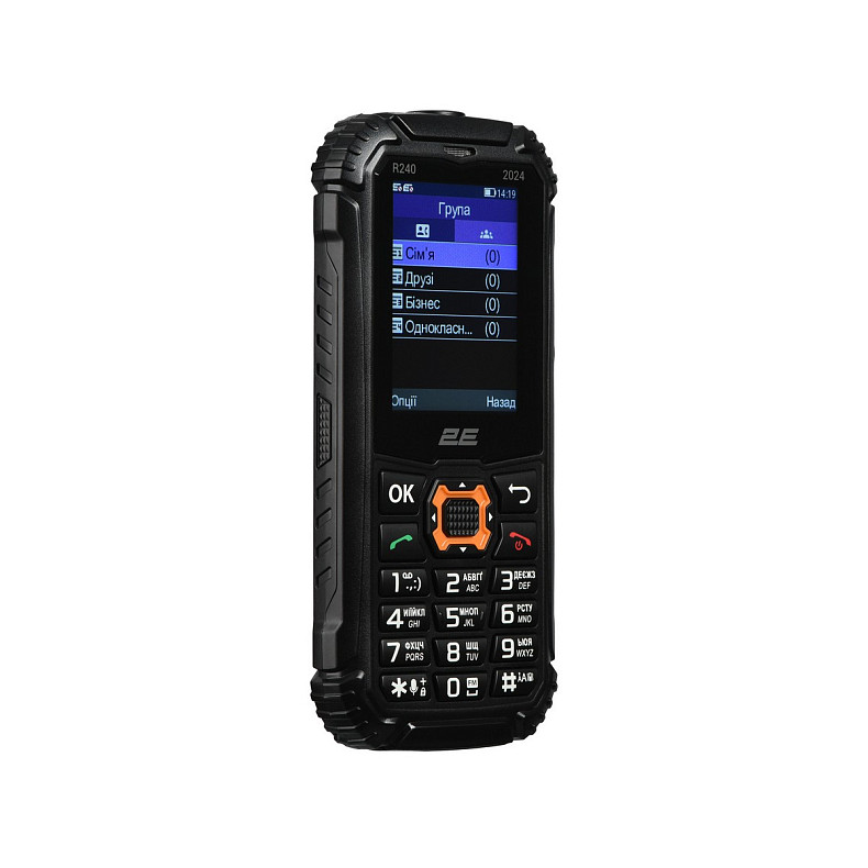 Мобильный телефон 2E R240 2025 Dual Sim Black
