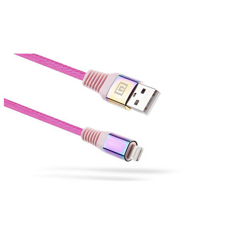 Кабель REAL-EL Rainbow USB-Lightning 1m (EL123500051)