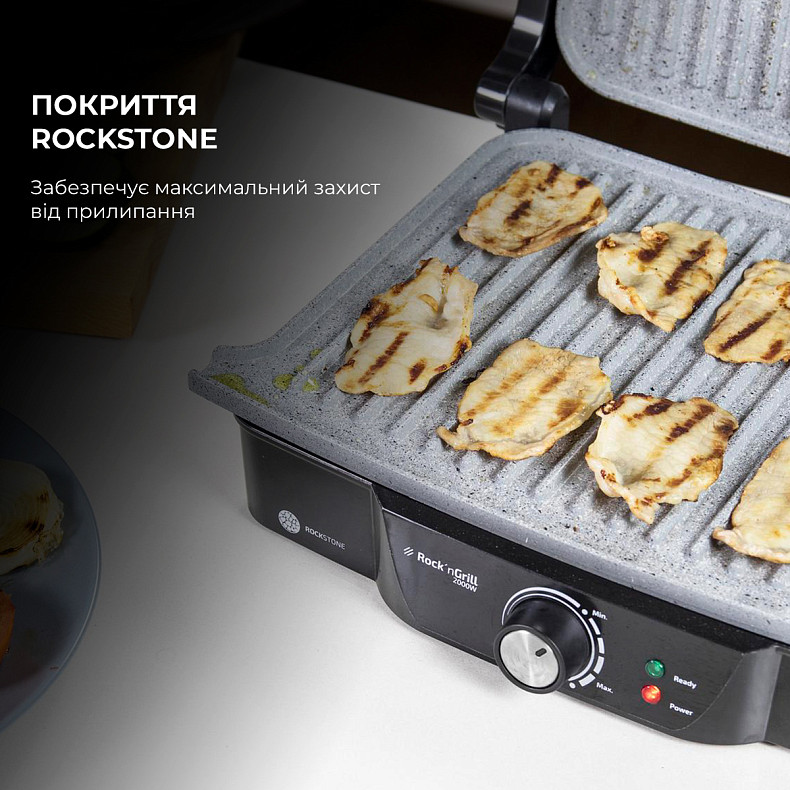 Гриль электрический Cecotec Rock&Grill 2000 W