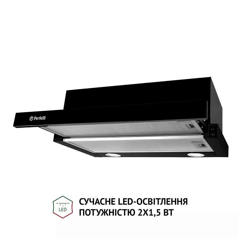 Вытяжка Perfelli TL 6212 BL 700 LED