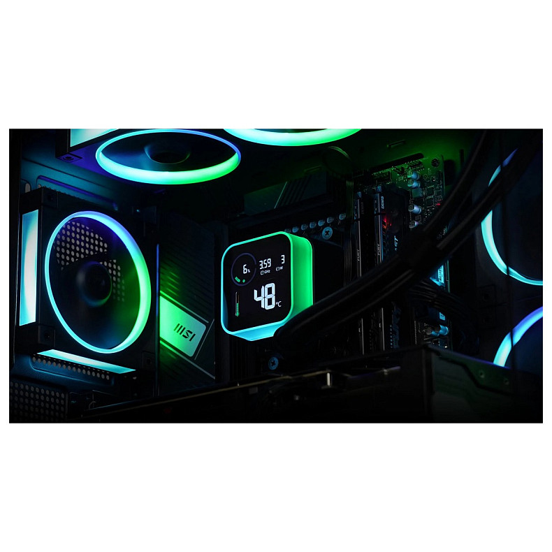Система водяного охлаждения DeepCool LQ360 Ultra ARGB Black (R-LQ360-BKASMC-G-1)