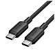 Кабель Vention Type-C USB - USB Type-C (M/M), 1 м, Black (TRCBF)