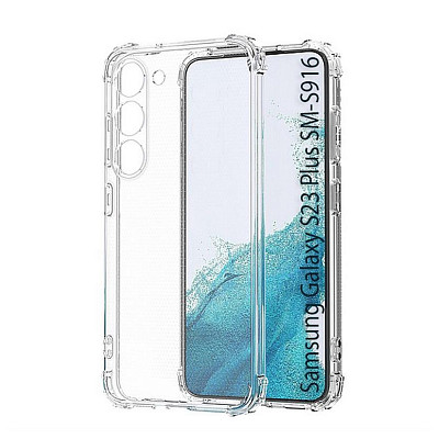 Чохол-накладка BeCover Anti-Shock для Samsung Galaxy S23 Plus SM-S916 Clear (708926)