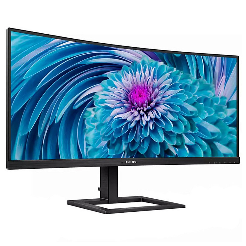 Монитор Philips 34" 346E2CUAE/00 21:9 VA WQHD Curved 1ms DP USB-C