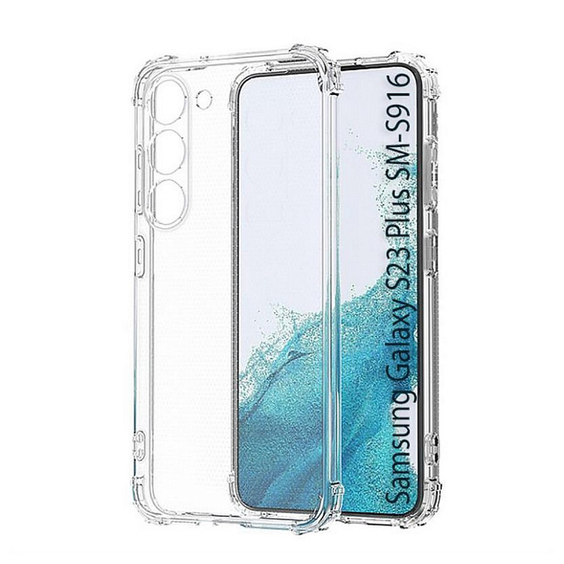 Чохол-накладка BeCover Anti-Shock для Samsung Galaxy S23 Plus SM-S916 Clear (708926)