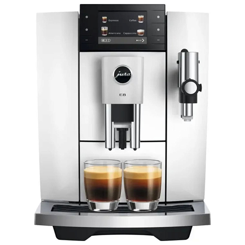 Кофемашина JURA E8 Piano White ED (15747)