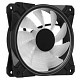 Вентилятор DeepCool CF120 Plus 3 IN 1, 120x120x26.5мм, 4-pin, черный с белым