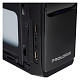 Корпус Prologix E100 Slim 400W 8cm, 2хUSB2.0, Black