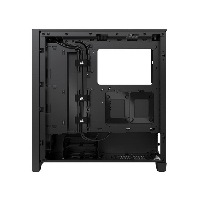 Корпус Corsair iCUE 4000D RGB AirFlow Tempered Glass Black (CC-9011240-WW) без БП