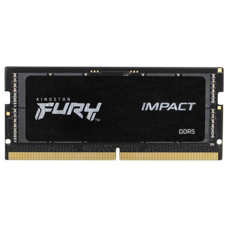 ОЗП Kingston FURY 64 GB (2x32GB) SO-DIMM DDR5 4800 MHz FURY Impact (KF548S38IBK2-64)