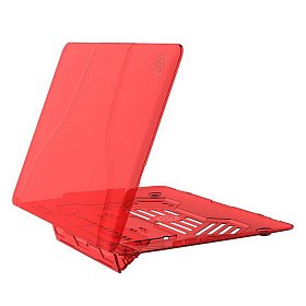 Чохол для ноутбука протиударний Becover PremiumPlastic для Macbook Air M1 (A1932/A2337) 13.3" Red