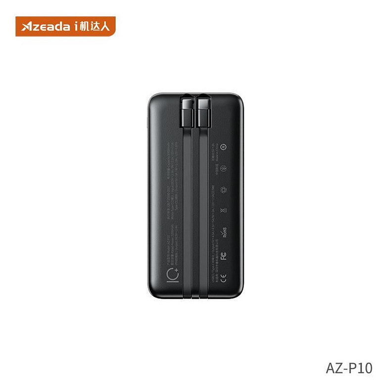 Універсальна мобільна батарея Proda Azeada Shilee AZ-P10 10000mAh 22.5W Black (PD-AZ-P10-BK)