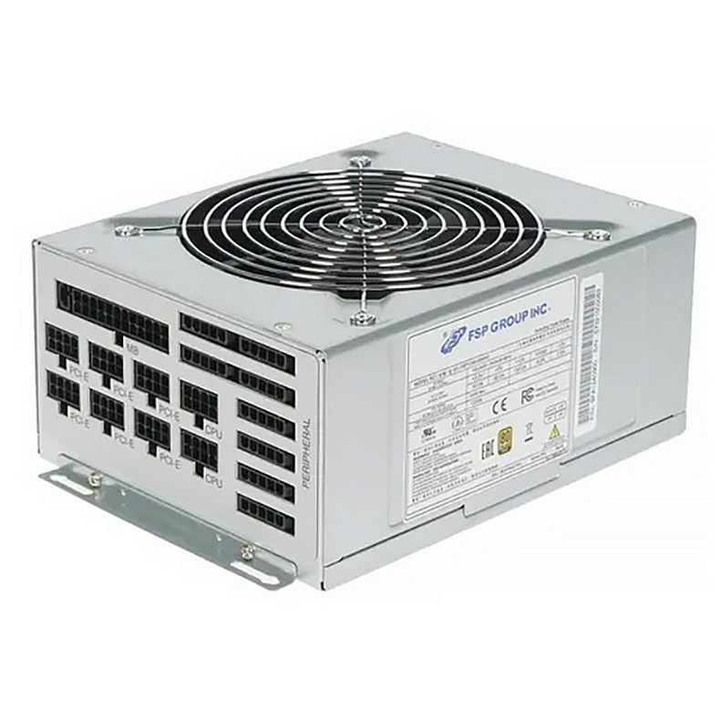 БЖ 1200W FSP FSP1200-50AAG 80+ GOLD, 6xPCI-E6+2, 135mm fan, Modular, C20, brown box