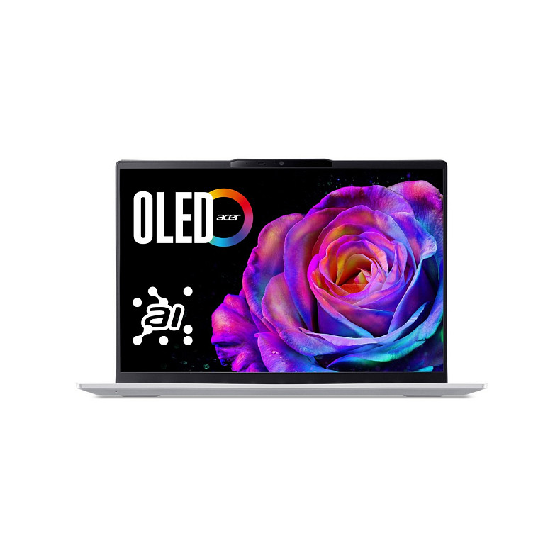 Ноутбук Acer Swift Go 14 SFG14-74 14" WUXGA OLED, Intel U5-225H, 16GB, F512GB, UMA, Win11, сріблясти
