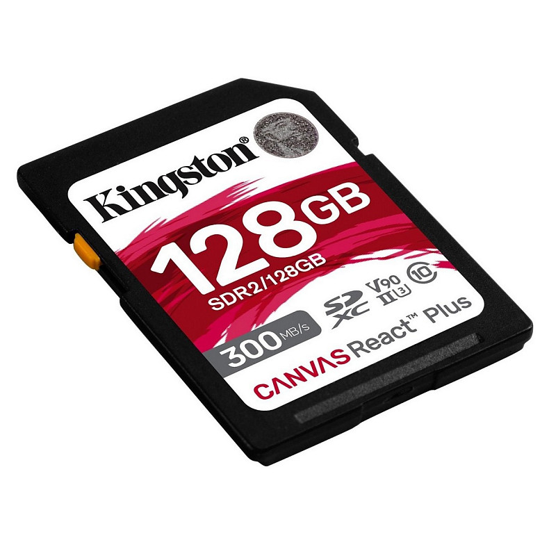 Карта пам'яті Kingston SD 128GB C10 UHS-II U3 (SDR2/128GB)