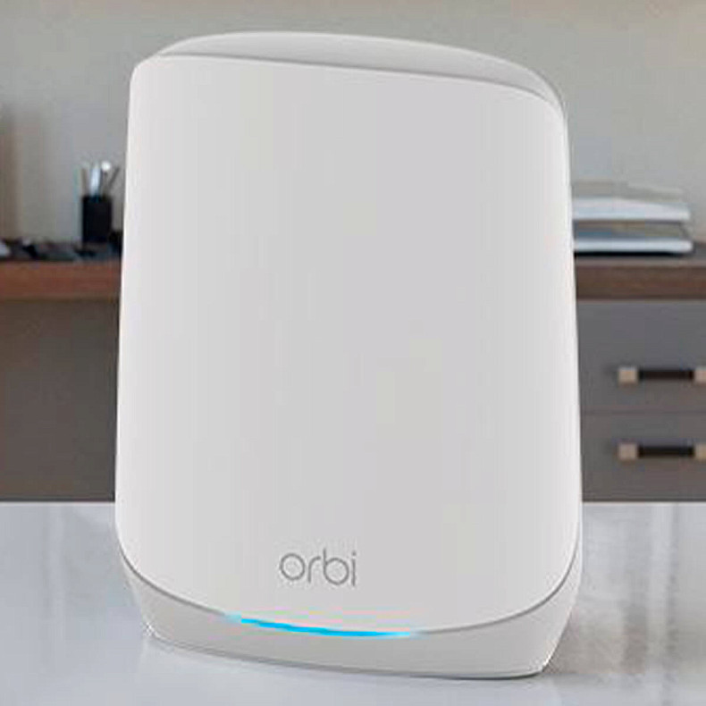 WiFi MESH система NETGEAR Orbi RBK762S AX5400, WiFi 6, MESH, 3x GE LAN, 1x GE WAN, бел. цв. (2шт.)