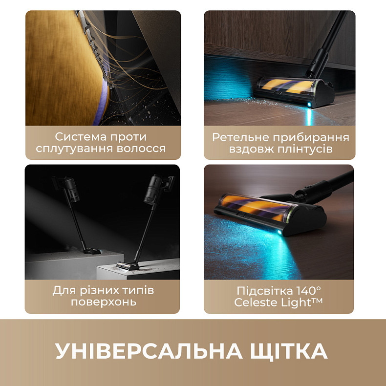 Бездротовий пилосос Dreame Z40 Station