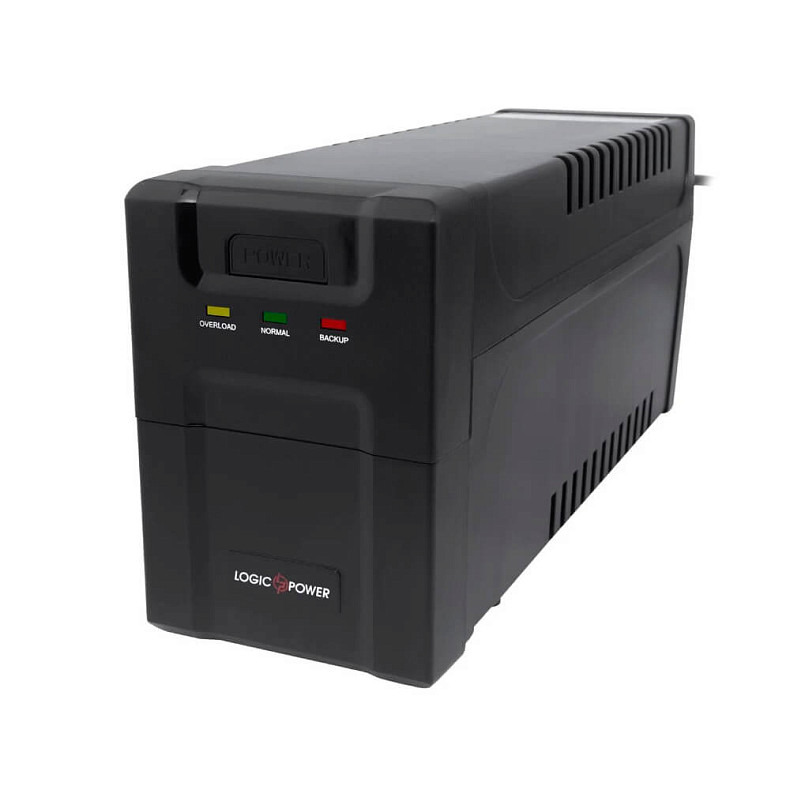 ИБП LogicPower 600VA-P, Lin.int., AVR, 2xевро, пластик (LP10003)