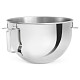 Кухонна машина KitchenAid Heavy Duty 5,2 л 5KSM55SXXECU з підйомною чашею, сріблястий