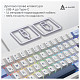 Клавиатура Ajazz AK650 Sea Salt Switch White USB-C (AK650-SS-BWB)
