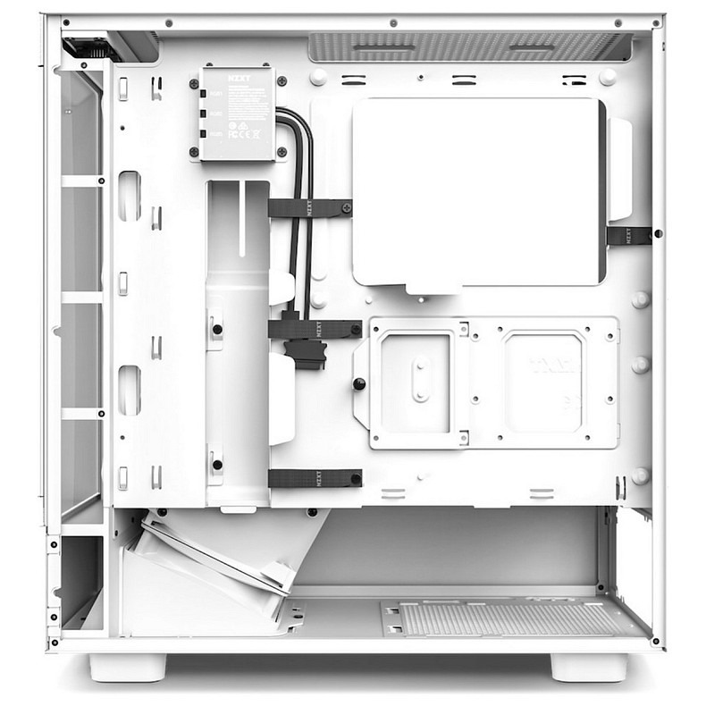 Корпус NZXT H5 Flow White без БП (CC-H51FW-01)