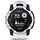 Спортивные часы Garmin Instinct 3 45mm Solar Whitestone with Whitestone/Bolt Blue Silicone (010-02934-43)