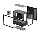 Корпус DeepCool CG380 3F Black (R-CG380-BKAGM3-G) без БП