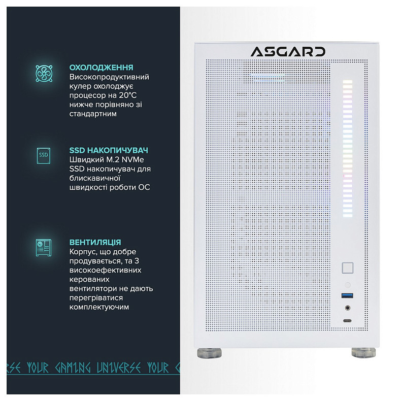 Персональный компьютер ASGARD Fenrir (A79X.32.S20.35.3700W)