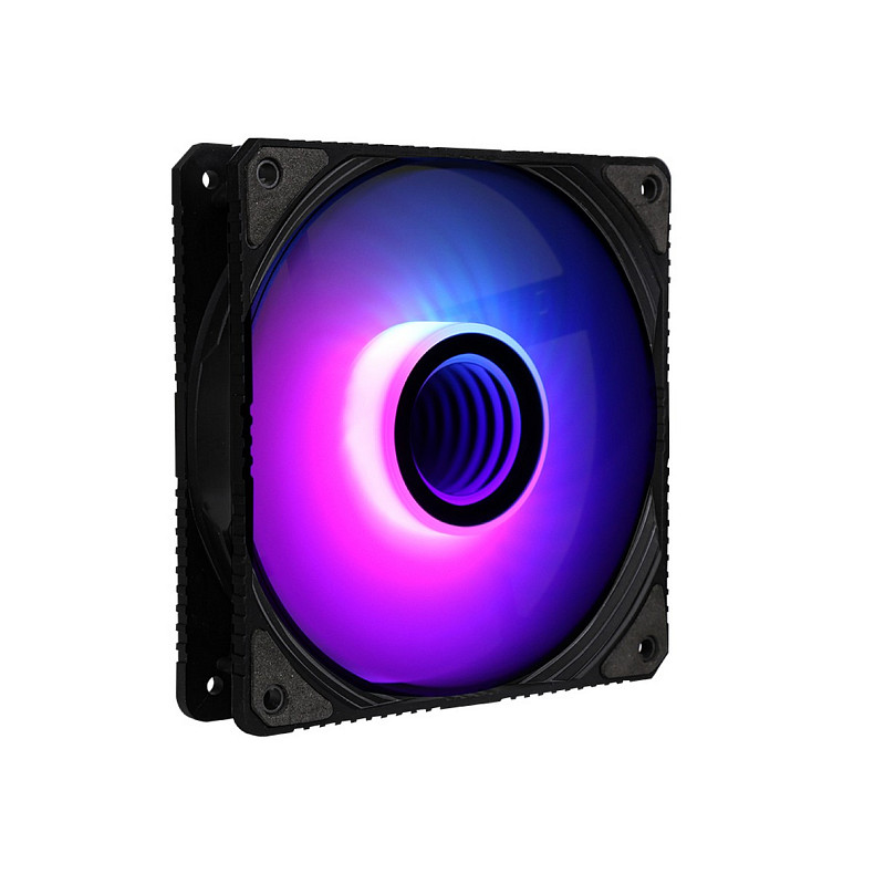 Корпусный вентилятор 2E Gaming Air Cool Infinity ACF120IW-ARGB, 120mm, 1200rpm, 3pin, 3pin+5VAura