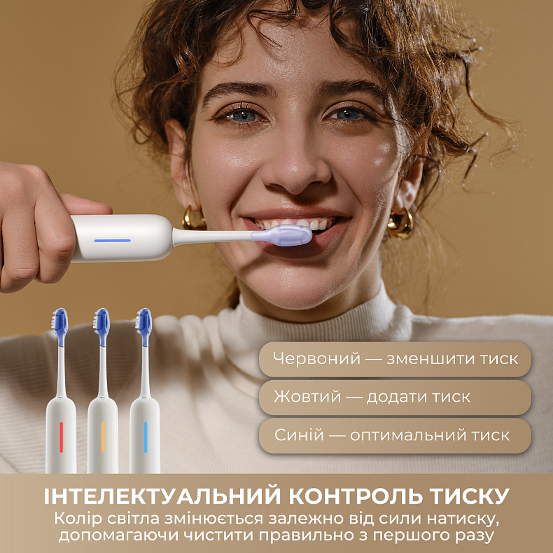 Электрическая зубная щетка MOVA Fresh 20 Sensus-White