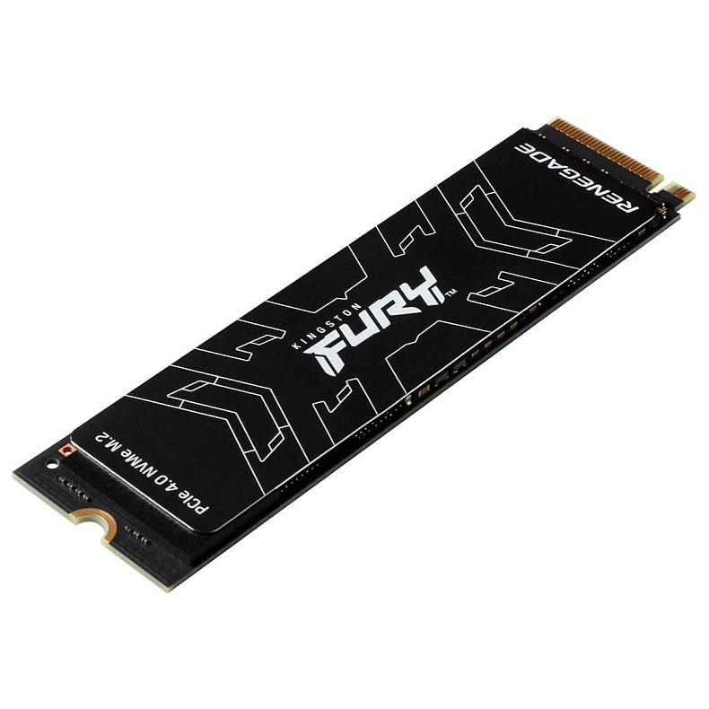 SSD диск Kingston Fury Renegade with Heatsink 4.0TB M.2 2280 PCIe 4.0 x4 NVMe 3D TLC (SFYRDK/4000G)