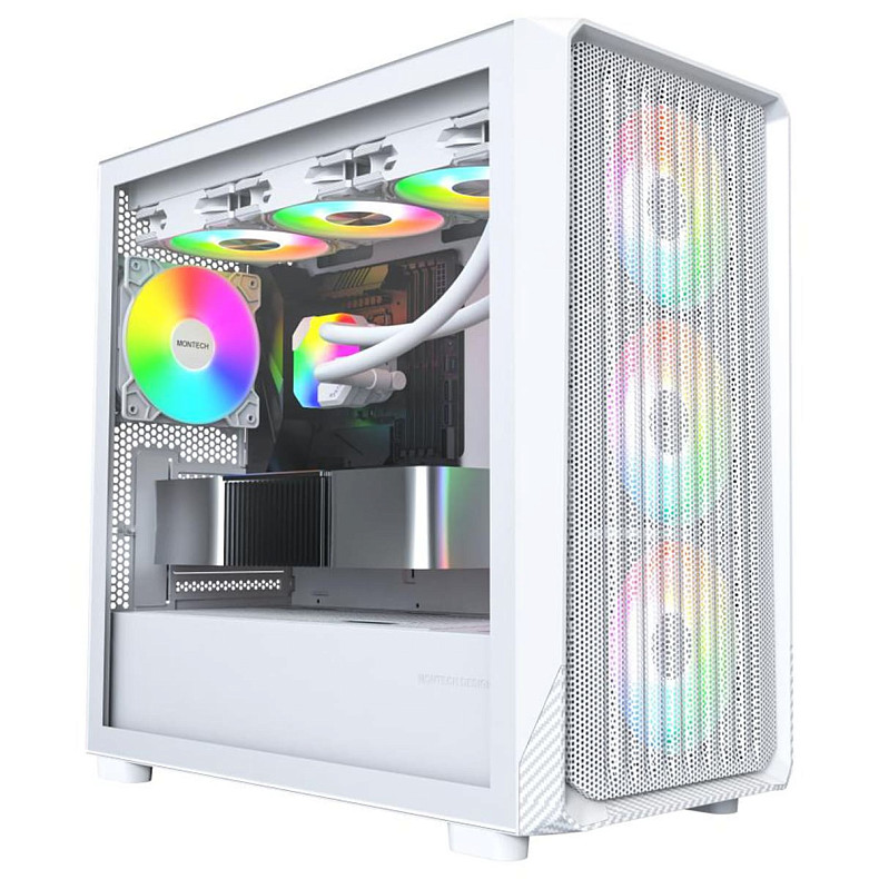 Корпус Montech X5M W/O PSU (W) mATX