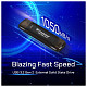 Портативний SSD Transcend 2TB USB 3.1 Gen 2 Type-A + Type-C ESD310 Чорний