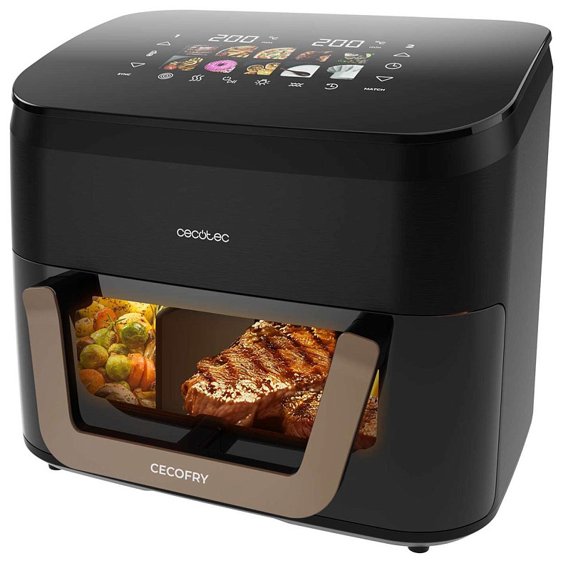 Мультипечь (аэрогриль-фритюрница) CECOTEC Cecofry&Grill Smokin 11000