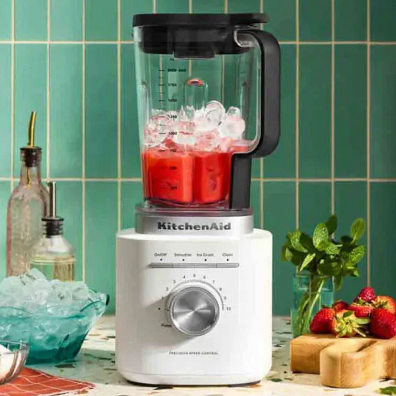 Блендер KitchenAid Pure Power 2 л 5KSB2073EPL фарфоровый белый