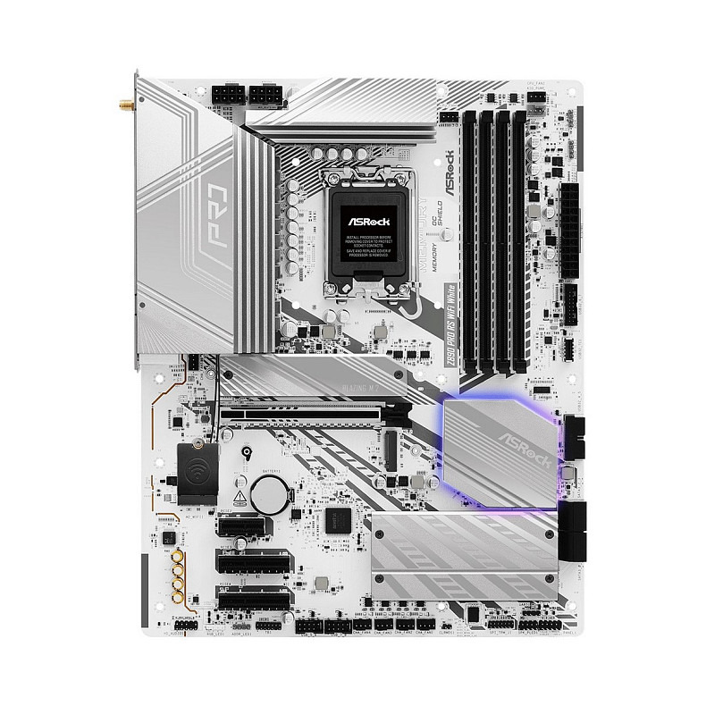 Материнская плата ASRock Z890 Pro RS WiFi White Socket 1851