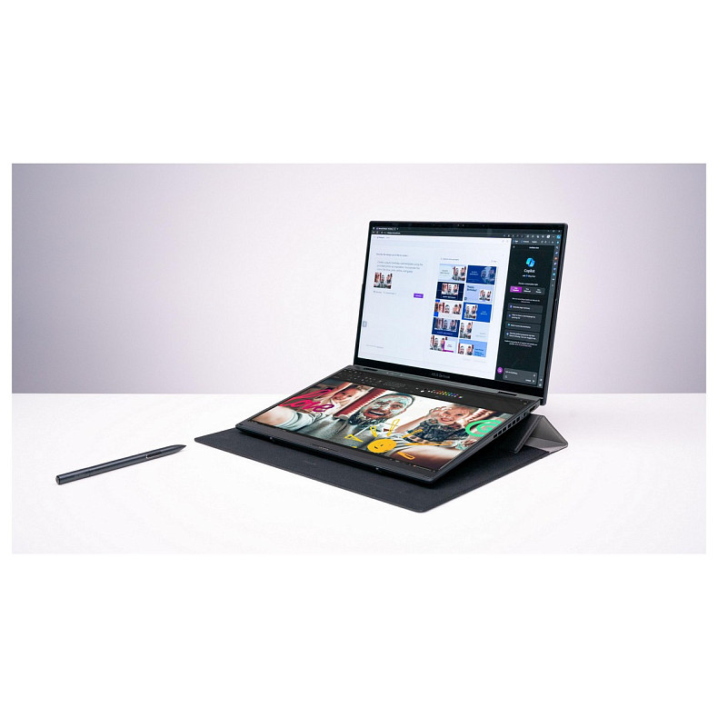 Ноутбук Ноутбук ASUS Zenbook DUO UX8406CA-QL214X 14" FHD OLED, Intel Ultra 7 255H, 32GB, F2TB, UMA, Win11P,