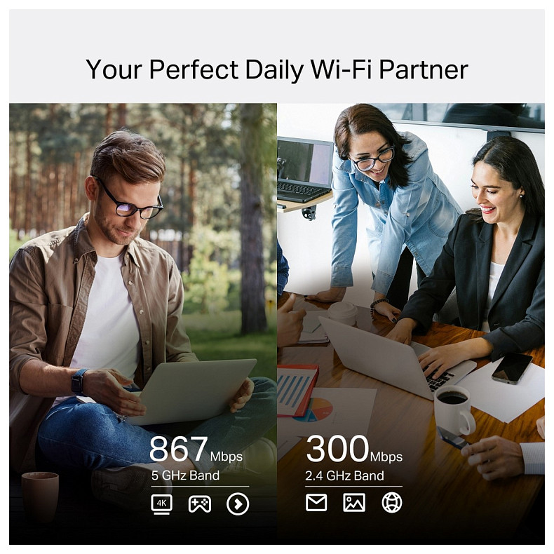 Мобільний Маршрутизатор TP-LINK M7750 N600, 4G/LTE , 3280мА*год