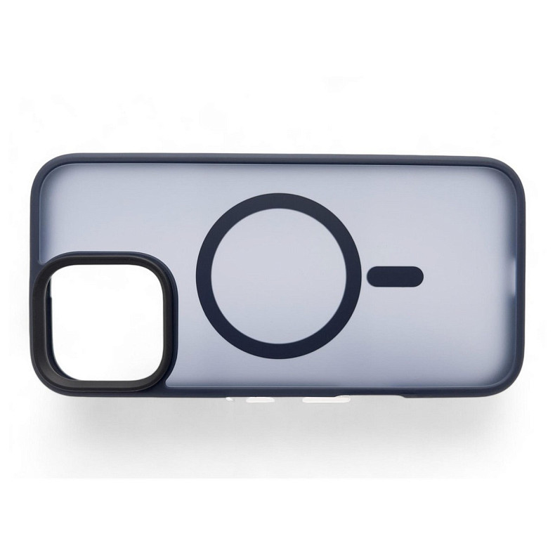 Чeхол-накладка BeCover Metal Buttons Case MagSafe для Apple iPhone 16 Pro Max Blue (712100)