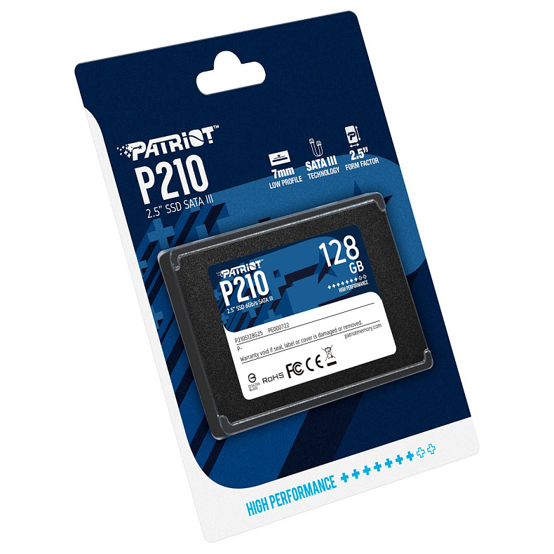 SSD диск Patriot P210 128GB (P210S128G25)