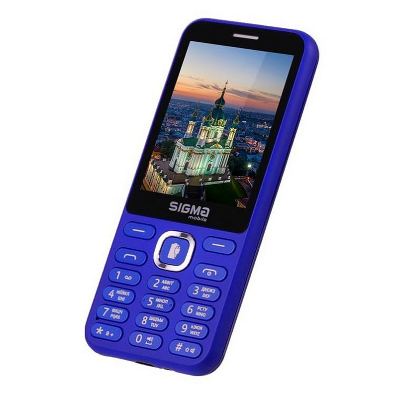 Мобильный телефон Sigma mobile X-style 31 Power Type-C Dual Sim Blue