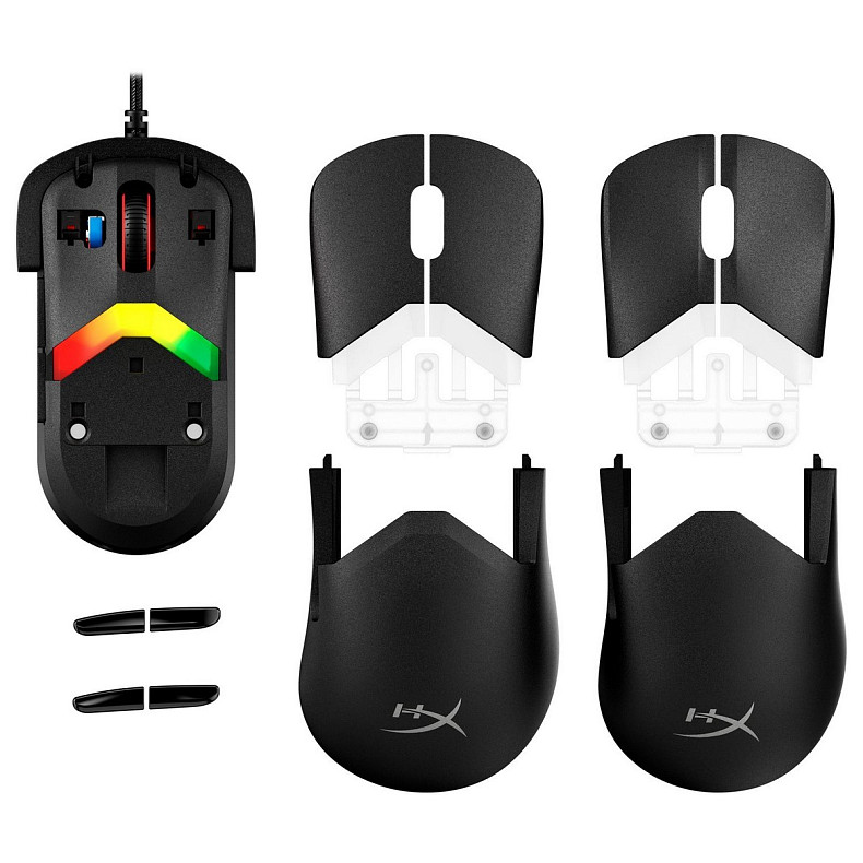 Мышь HyperX Pulsefire SAGA, RGB, USB-A, черный