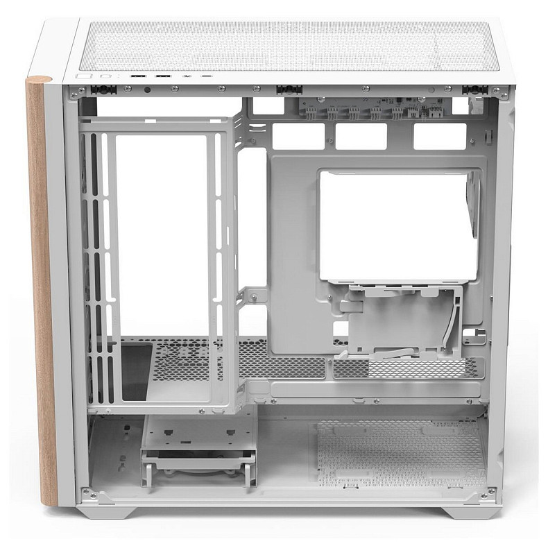 Корпус AeroCool D301A-G-WT-v2 (ACCS-DS03043.21) White без БП